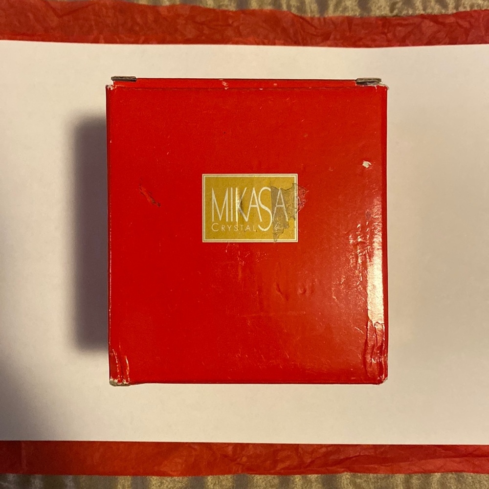 Mikasa Crystal Christmas Tree Mug